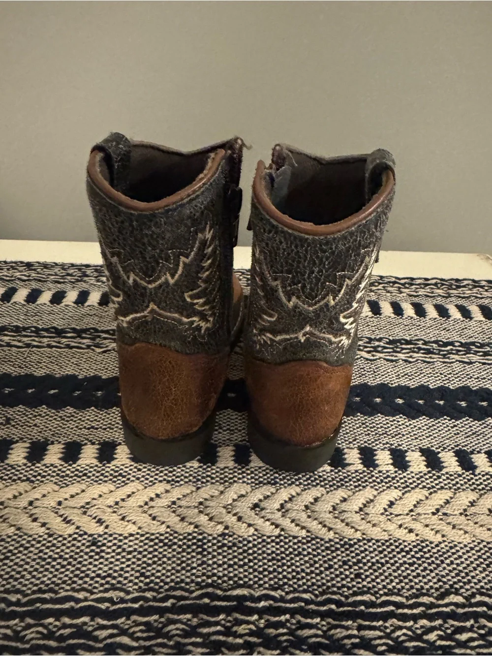 Cody James Kids' Brown Western Pull-On Boots